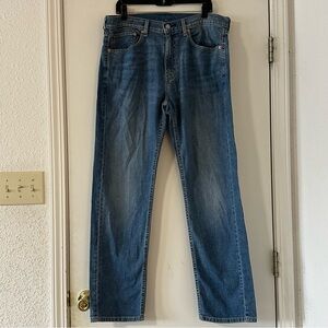 Levi's 505 Men's Straight Blue Jeans
